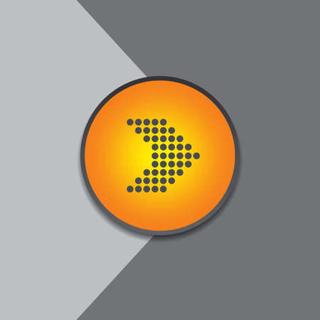 arrow media buttonのイラスト素材