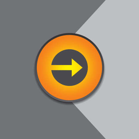 arrow media buttonのイラスト素材