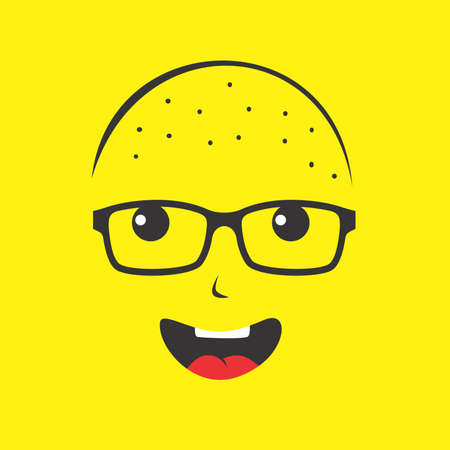 geek characterのイラスト素材