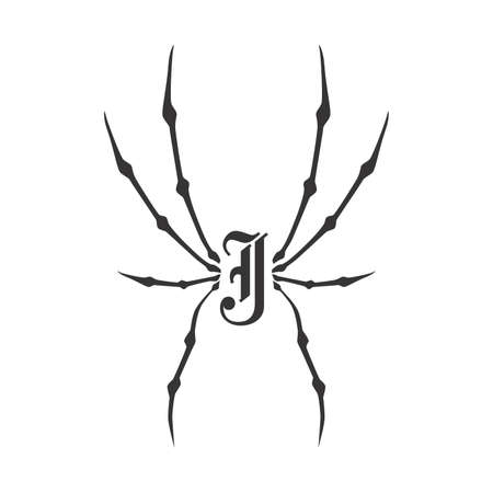 spider artのイラスト素材