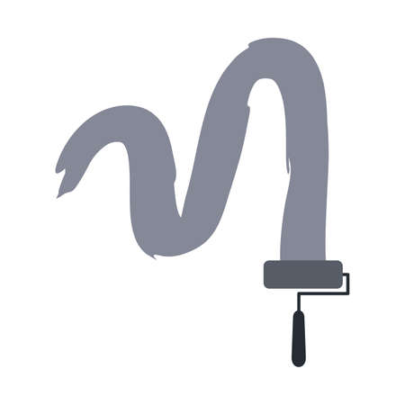 brush paint artのイラスト素材