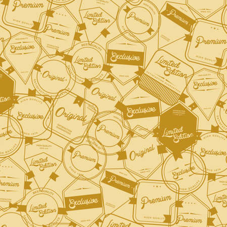 sticker labelのイラスト素材