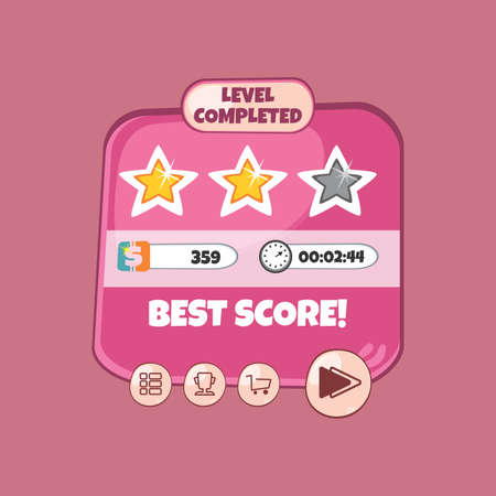 game assets elementのイラスト素材