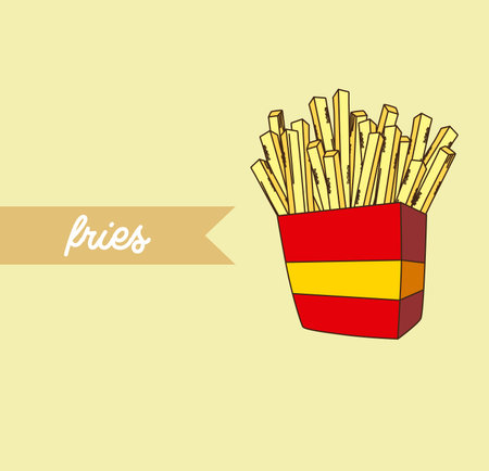 food and drink theme graphic vector art illustration