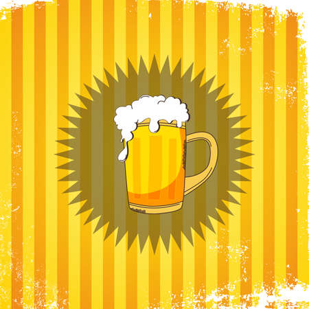 cold beerのイラスト素材