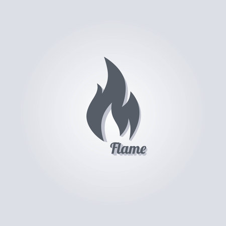 hot fire theme vector graphic art illustrationのイラスト素材
