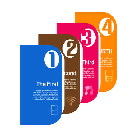 info graphic icon web vector graphic art design illustrationのイラスト素材