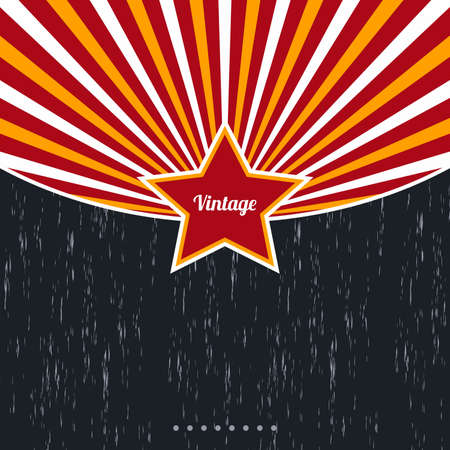 vintage theme background template vector graphic art design illustrationのイラスト素材