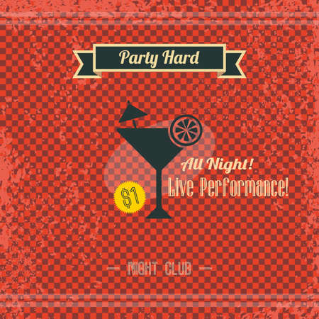 vintage theme background template vector graphic art design illustrationのイラスト素材