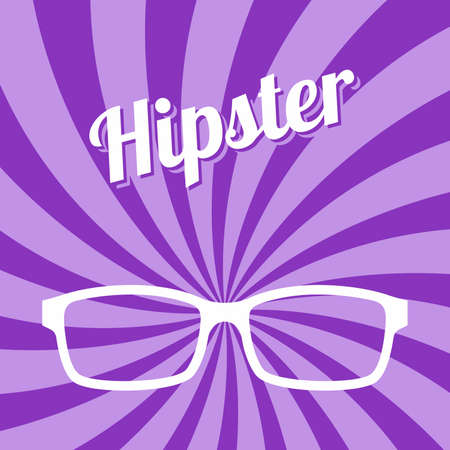 hipster glasses art theme vector graphic illustrationのイラスト素材