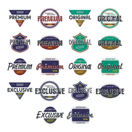 product quality badge theme vector art illustrationのイラスト素材