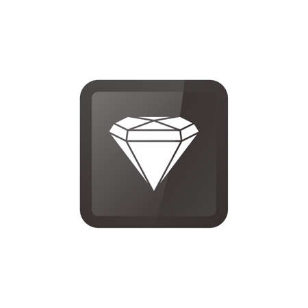 diamond jewelry gemstone theme vector art illustrationのイラスト素材