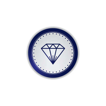 round icon button theme vector art illustrationのイラスト素材