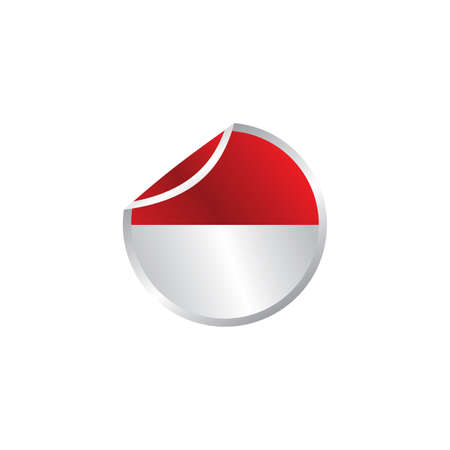 shiny glossy theme national flag vector art illustrationのイラスト素材