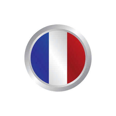 shiny glossy theme national flag vector art illustrationのイラスト素材