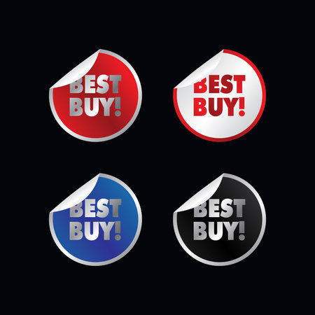 shiny glossy theme sale label sticker vector art illustrationのイラスト素材