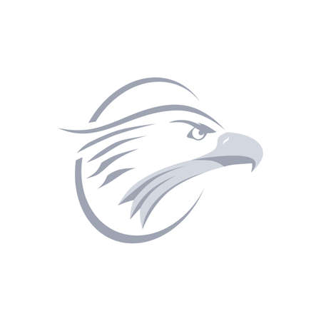 bold eagle bird template theme vector art illustrationのイラスト素材