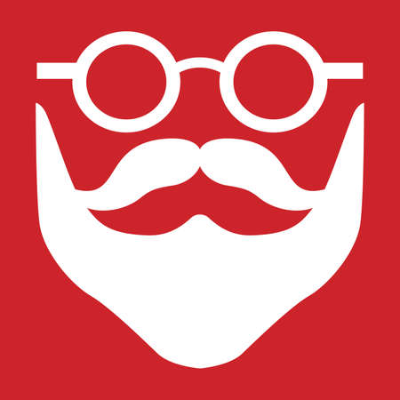 happy new year merry christmas theme vector art illustrationのイラスト素材