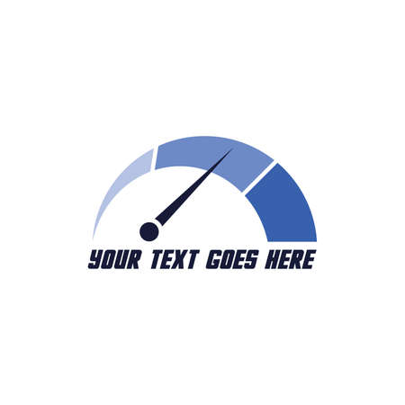 speed meter art theme vector graphic illustrationのイラスト素材
