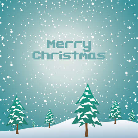 merry christmas celebration theme vector art illustrationのイラスト素材