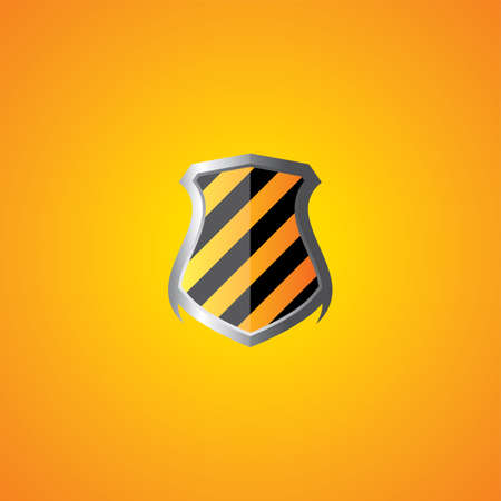 protection shield theme vector art graphic illustrationのイラスト素材