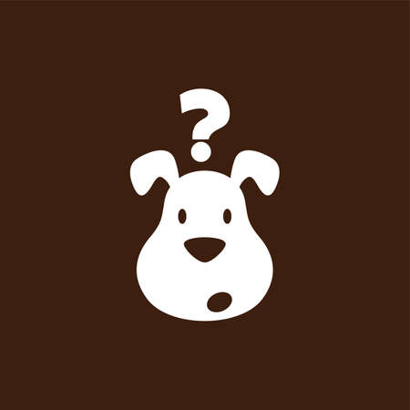 cute little puppy theme vector art illustrationのイラスト素材