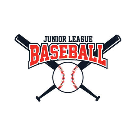 baseball league sport theme vector art illustrationのイラスト素材
