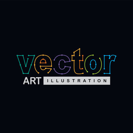 path trace vector outline theme vector art illustrationのイラスト素材