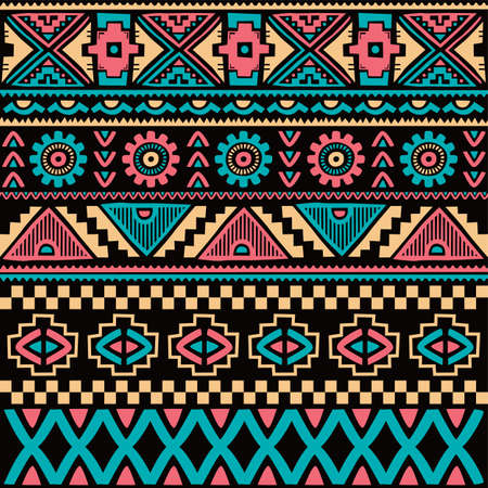 native ethnic seamless pattern theme vector art illustrationのイラスト素材