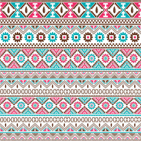 native ethnic seamless pattern theme vector art illustrationのイラスト素材