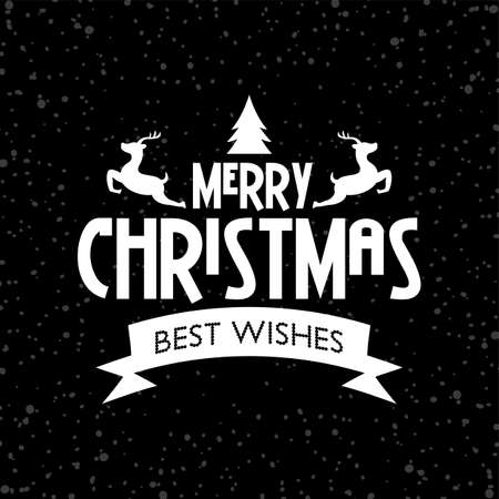 wish you merry christmas text theme vector art illustrationのイラスト素材