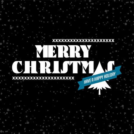wish you merry christmas text theme vector art illustrationのイラスト素材