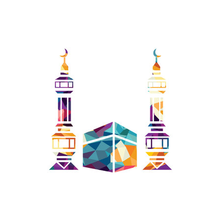 arabic islam calligraphy almighty god allah most gracious theme - muslim faithのイラスト素材