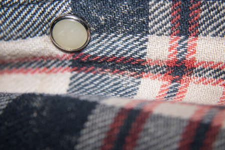 Color plaid Flannel Fabric Texture or backgroundの写真素材