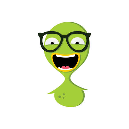 cute adorable ugly scary funny mascot monster vector artのイラスト素材