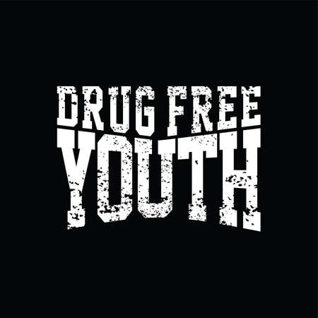 Straight Edge - Drug Free Youth Campaign Vector Artのイラスト素材