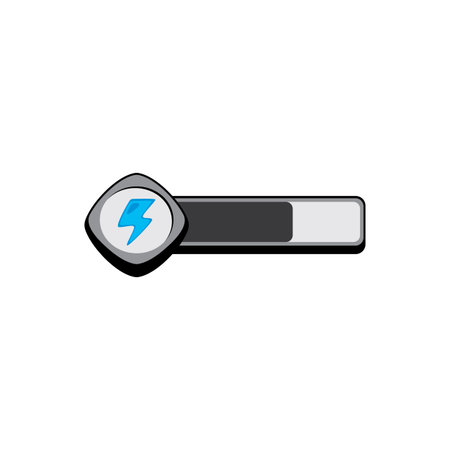 special bolt game asset menu layer - video game icon sign symbol vector art