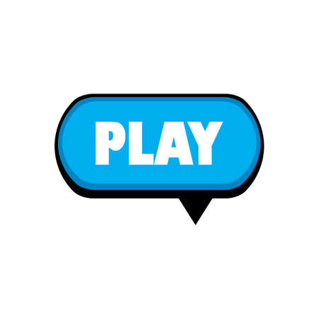 Play game asset menu layer - video game icon sign symbol vector artのイラスト素材