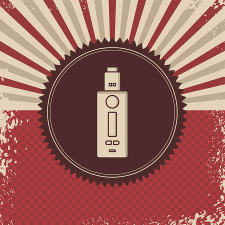 Vaporizer electric cigaretteのイラスト素材