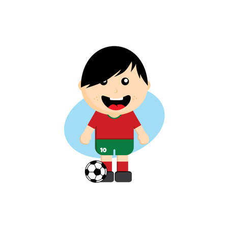 group team soccer tournament russia 2018 vector artのイラスト素材