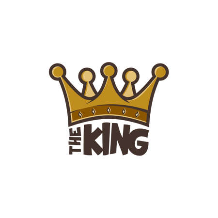 king crown vector art illustrationのイラスト素材