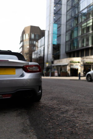 The lifestyle of an ordinary day in a large English city.の写真素材