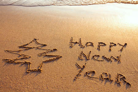 happy new yearの写真素材