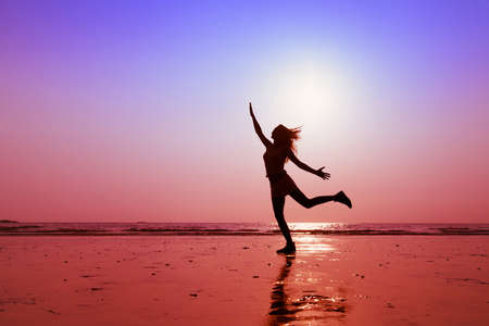 happy people, concept of healthy lifestyleの写真素材