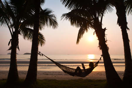 beach vacationsの写真素材