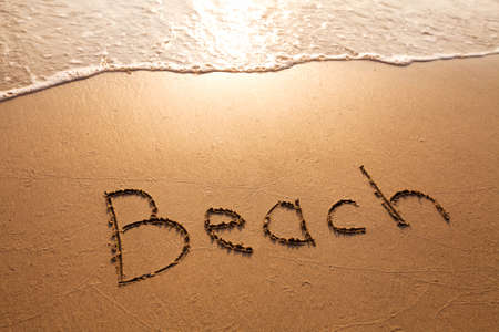 beach conceptの写真素材