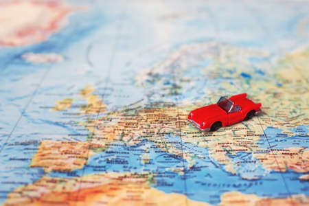Rent car conceptの写真素材
