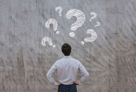 faq concept, ask questionsの写真素材
