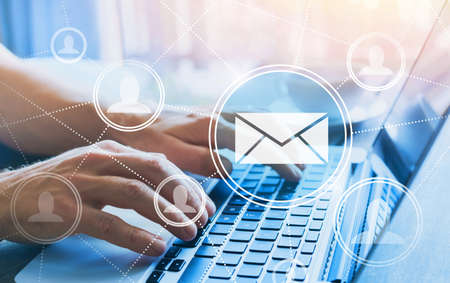 email marketing conceptの写真素材