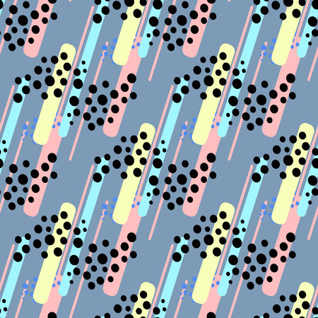 Seamless pattern of blue background.
